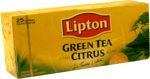 Чай зеленый "Lipton" Green Tea Citrus, 25 пакетиков