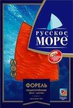 Форель подкопченная филе-ломтики "Русское Море", 120 г