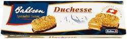 Печенье с начинкой из пралине и шоколадом Duchesse "BAHLSEN", 100г