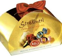 Конфеты покрытые молочным шоколадом с начинкой из лесных орехов Stradivari "Witor's", 200г
