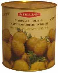 Маринованные оливки HALKIDIKI Arabic recipe, ж/б, 2900г.