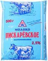 Молоко "Пискаревское" 2,5%, 500г