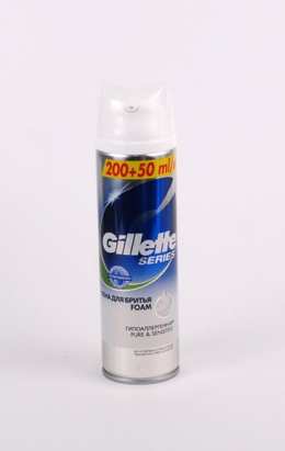 Gillette Series Пена для бритья Гипоаллергенная / Pure & Sensitive