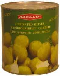 Маринованные оливки HALKIDIKI Italian recipe, ж/б, 2900г.