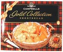 Печенье песочное Shortbread Золотая коллекция "Сampbells", 450г