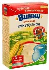 Каша Винни кукурузная с молоком с 5 мес 250 г