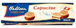 Печенье Capucine из безе и шоколадно-молочного крема "BAHLSEN", 100г