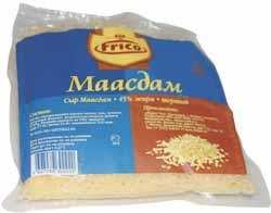 Сыр МААЗДАМ "Фрико" 45% тертый 200г