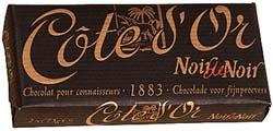 Горький классический шоколад 56% Noir de Noir "Cote d'OR", 2х75г