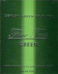 Зелёный чай FINE TEAS Упаковка 100 гр.