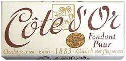 Горький шоколад 48% Fondant Puur "Cote d'OR", 2х75г